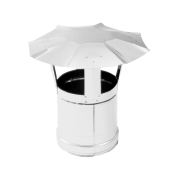 Зонт дымохода из нержавеющей стали (Ø200 мм) для теплогенераторов Ballu-Biemmedue