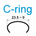 Скоба габионная C-ring обжимная