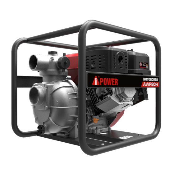 Бензиновая мотопомпа высоконапорная A-iPower AWP80H