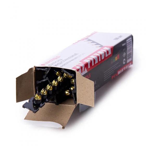 Патроны монтажные в кассетах К-6 6.8*11 черные (439-534Дж) / упаковка 100 штук (10 кассет по 10 патронов)