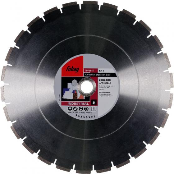Алмазный отрезной диск Fubag GR-I D400 мм/ 30-25.4 мм [59524-6]