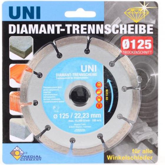 Алмазный диск Fubag MEDIAL универсальный 125/22.23 мм (10 штук) [VN22470 (VN22473)]