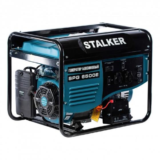 Бензиновый генератор Stalker SPG 6500 E